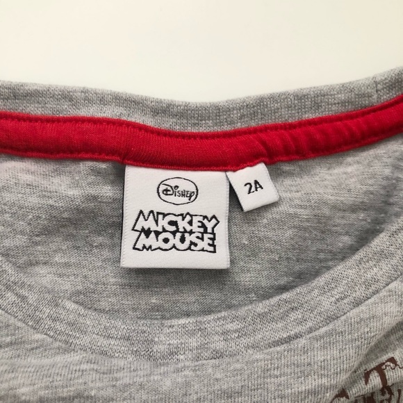 Toddler Mickey Mouse T-shirt Size 2 - Picture 3 of 5